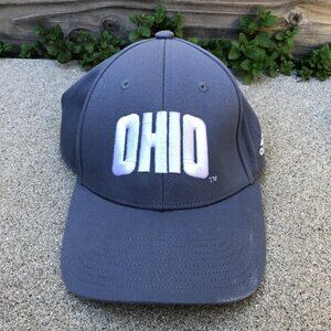 ADIDAS Ohio Baseball Hat Men's Embroidered Cap Adjustable Grey